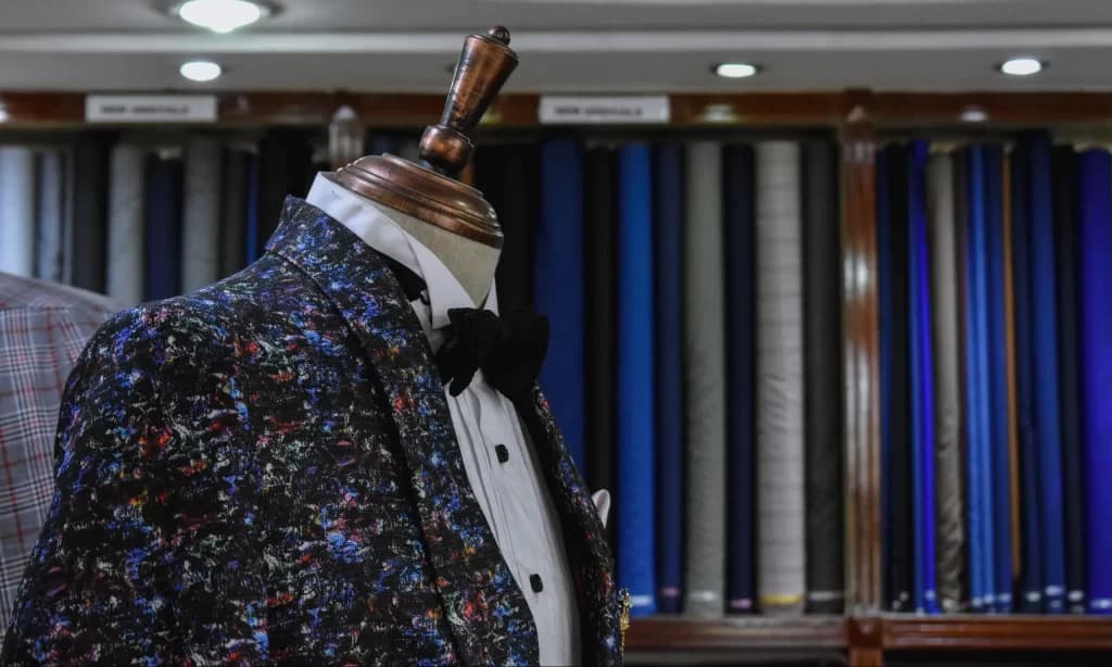 Custom suits at Khimji's